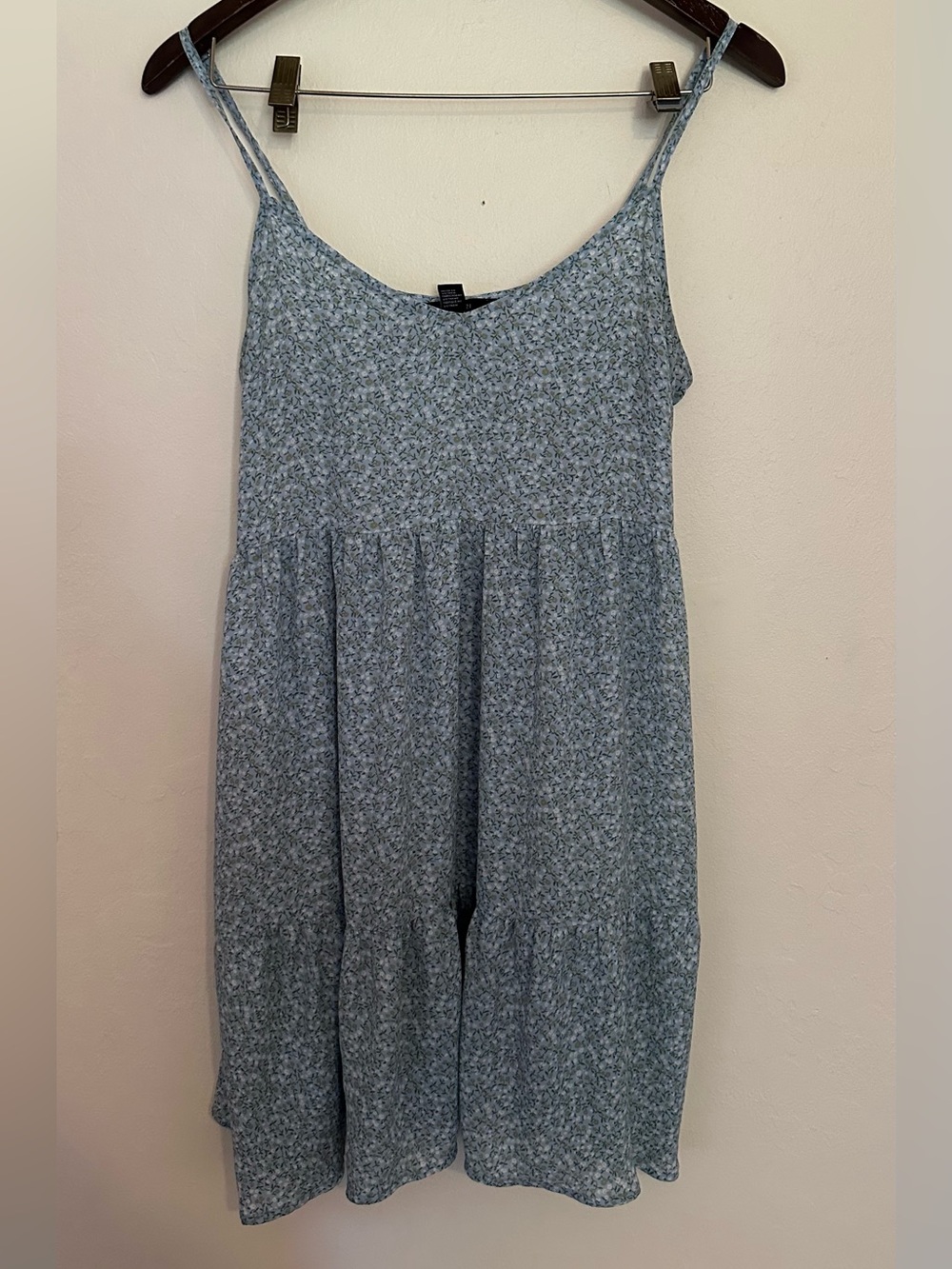 Forever 21 Light Blue Floral Dress